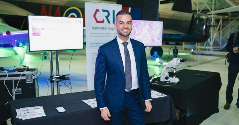 Matteo Negro presents Cambridge Raman Imaging at Frontier IP Showcase