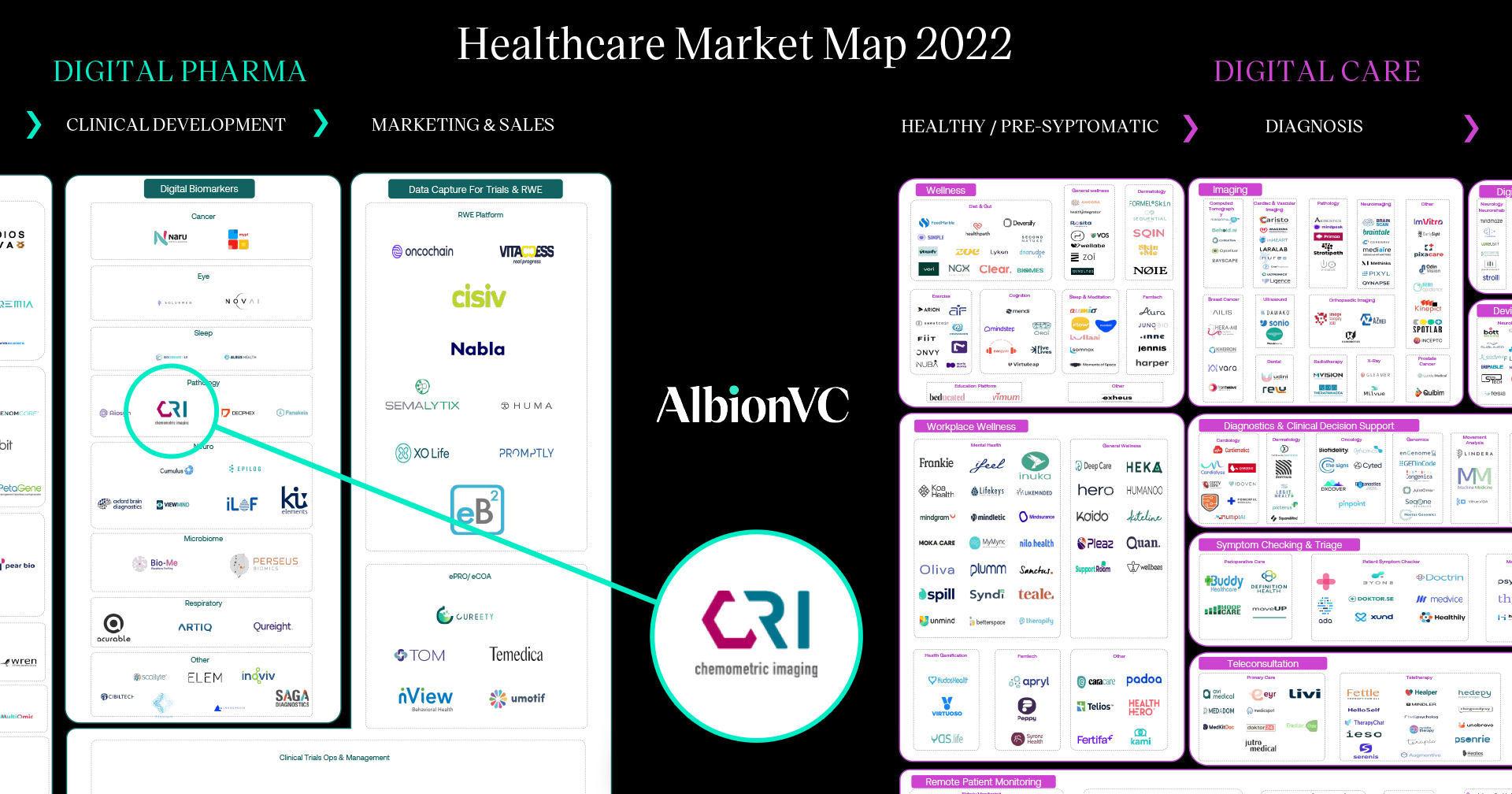 Healthcare market map 2022